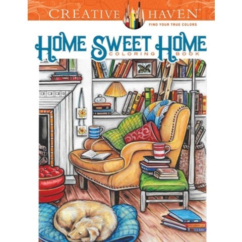 (영문도서) Creative Haven Home Sweet Home Coloring Book Paperback, Independently Published