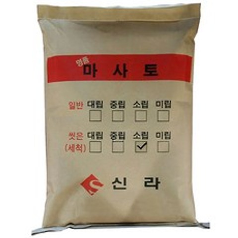 거목산업사 세척마사토 소립 20kg, 1개