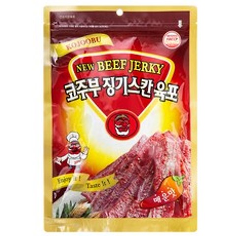 코주부 징기스칸 육포 매운맛, 140g, 1개