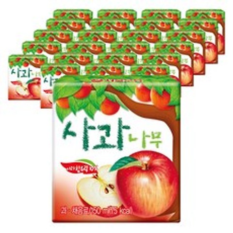서울우유 사과나무 과일주스, 24개, 150ml