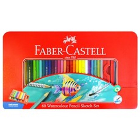 파버카스텔 수채 색연필, 60색