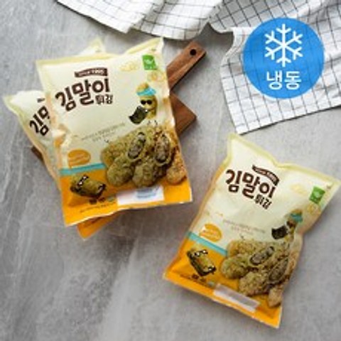 사옹원 즉석 김말이 튀김 (냉동), 300g, 3개