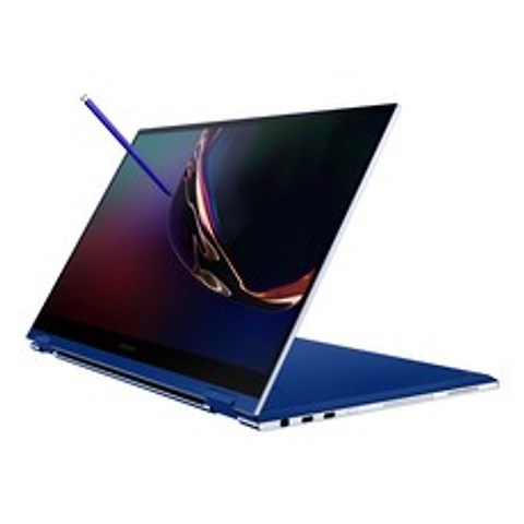 삼성전자 2020 갤럭시북 플렉스 로얄블루 노트북 NT950QCT-A58A (i5-1035G4), WIN10 Home, RAM 8GB + SSD 256GB