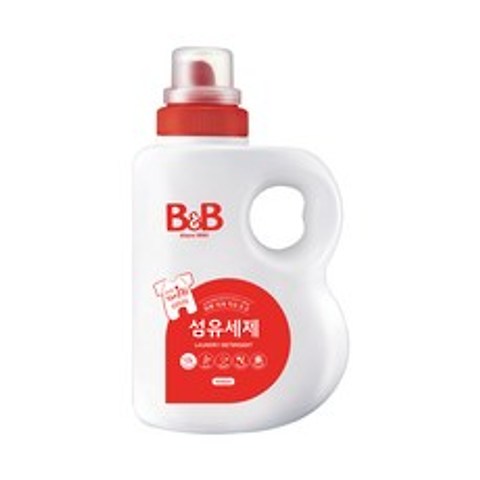 비앤비 무루무루 섬유세제 본품, 1500ml, 1개