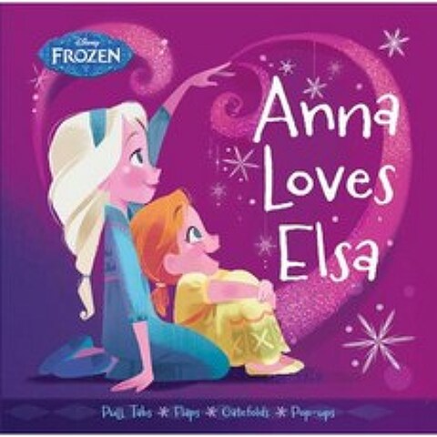 Anna Loves Elsa Board Books, Disney Press