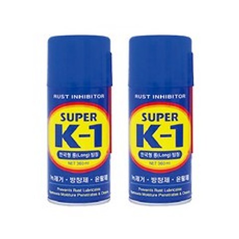 라이프플러스 SUPER K-1 윤활방청제 360ml, 2개입