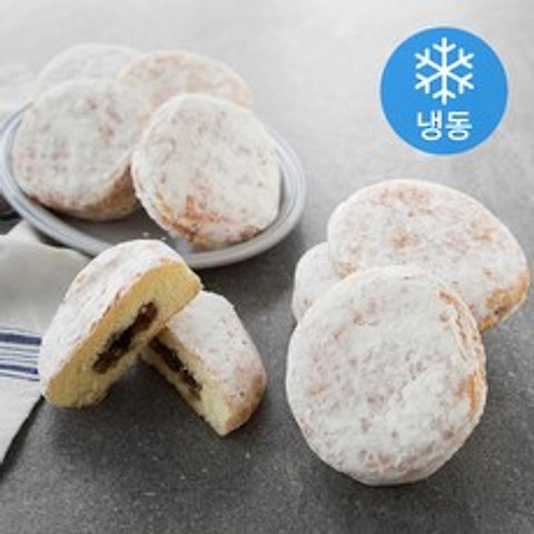 디앤비 블랙라즈베리맛 필링 도넛 (냉동), 60g, 10개