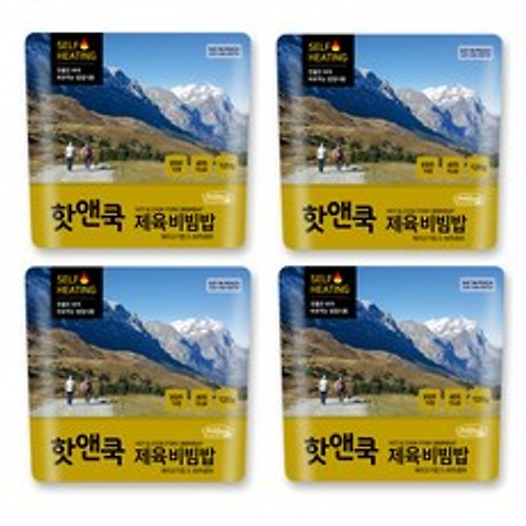 이지밥 핫앤쿡 제육비빔밥, 120g, 4개