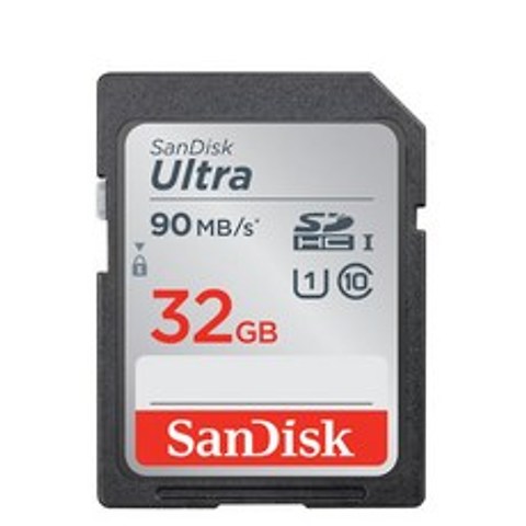 샌디스크 울트라 SDHC SD 카드 32GB/DUNR, 32GB