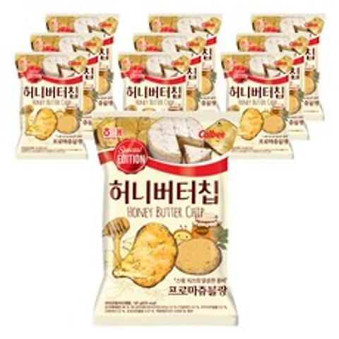 해태제과 허니버터칩 프로마쥬블랑, 120g, 10개