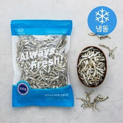 이어수산 조림용 멸치 (냉동), 500g, 1봉