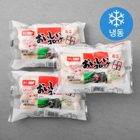 아지노치누야 오리지널 감자 고로케 (냉동), 240g, 3개