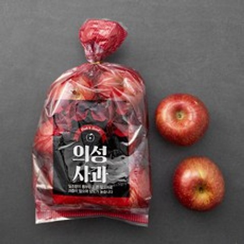 자가담 의성 당도선별 큰 사과, 2kg(5~7과), 1개