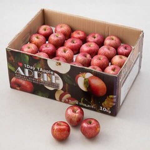 의성 당도선별 사과 중과, 10kg(42~45과), 1박스