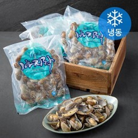 자숙 피바지락 육수포함 (냉동), 500g, 10개