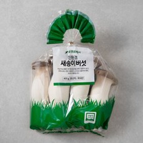친환경인증 새송이버섯, 400g, 1봉