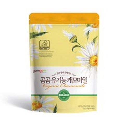 곰곰 유기농 캐모마일 삼각티백, 1.5g, 50개