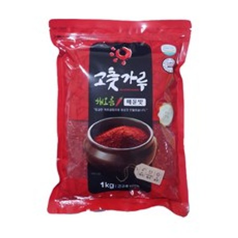 해오름 굵은 고춧가루 매운맛, 1kg, 1개