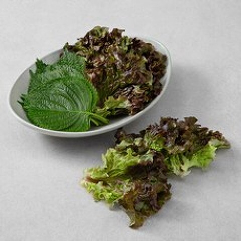 국내산 상추&깻잎 간편쌈, 150g, 1봉