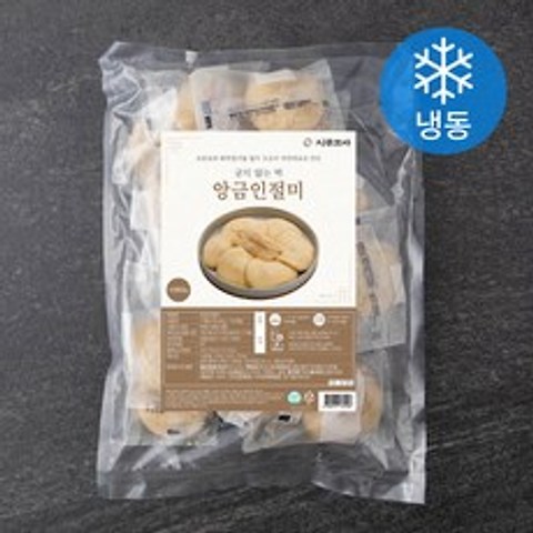 시루조아 굳지않는 앙금인절미 (냉동), 60g, 16개