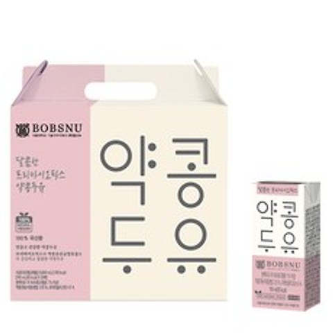 서울대밥스누 달콤한 프리바이오틱스 약콩두유, 190ml, 20개