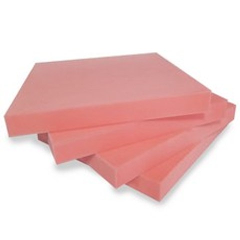 올폼 방석용 고탄성 스펀지 4p, 핑크