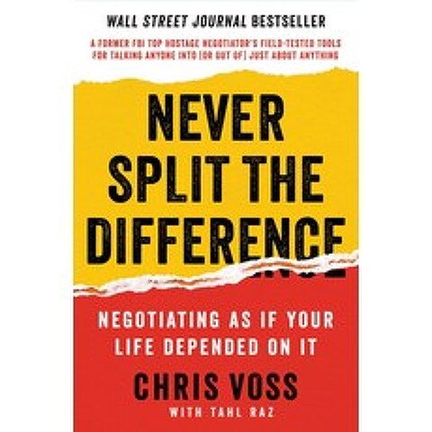 Never Split the Difference:Negotiating as If Your Life Depended on It, Avon