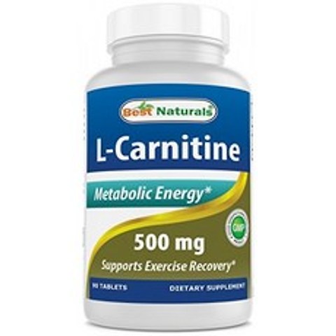 Best Naturals L-Carnitine Tartrate 500 mg 90 Tablets