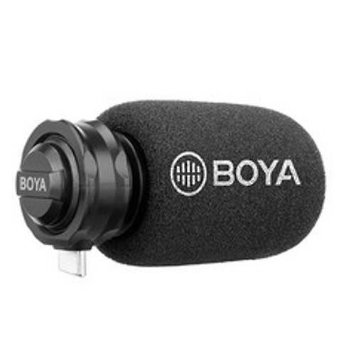 BOYA-micrófono Digital estéreo BY-DM100 para teléfono condensador Android Puerto tipo C para grabar