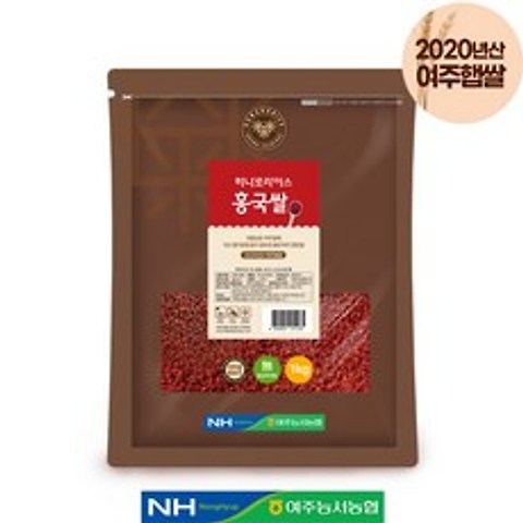 여주능서농협 컬러영양쌀 홍국쌀 1kg, 단품