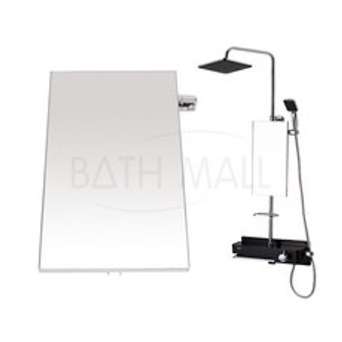 해바라기 샤워기 전용 파이프 연결 거울