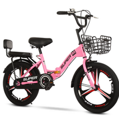 [해외 직송]뉴타임즈 자전거 접이식 어린이 남녀 유모차 초등학생 자전거 XZ39 A23, 적용 22