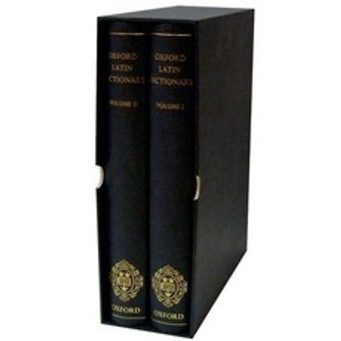 Oxford Latin Dictionary 2 Volume Set, Oxford Univ Pr