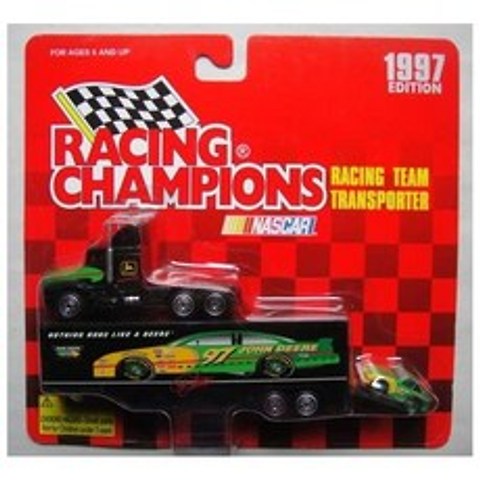 Racing Champions 1997 Edition Racing Team Transporter Chad a bit # 97, 본상품
