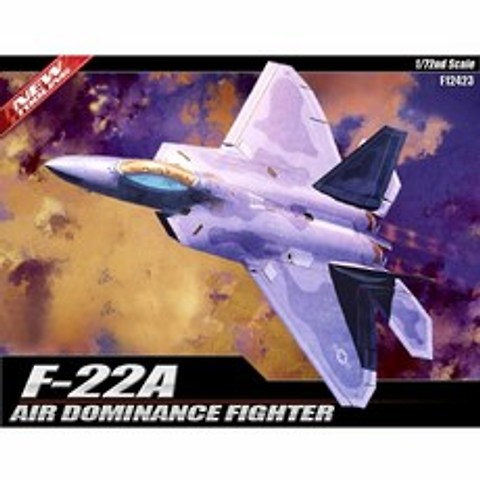 만들기교구 1/72 F-22A 랩터 프라모델 비행기 조립모형 밀리터리 전투기 수집 취미 완구