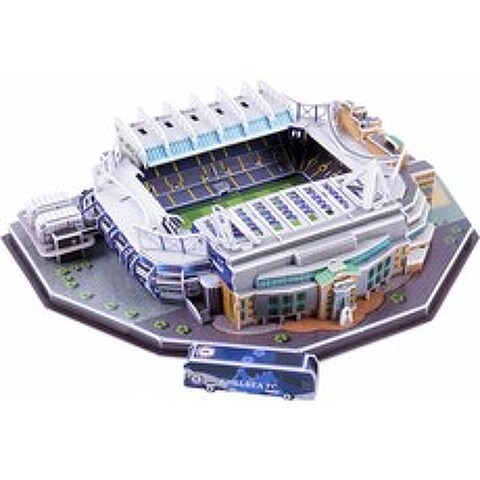 축구 건물 경기장 3D 입체 퍼즐 축구장, 100 Stamford Bridge 영국