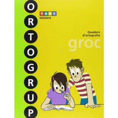 노란색 Orthogroup (ORTOGRUP-맞춤법 노트북)-9788441222441, 단일옵션