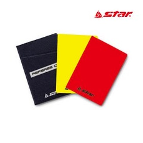 스타 심판카드 SA210 축구경기 옐로우카드 레드카드