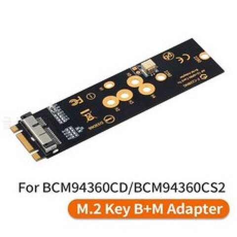 BCM94360CD BCM94360CS2 BCM943602CS 와이파이 무선 카드 To M.2 NGFF 키 B+, 상세내용참조