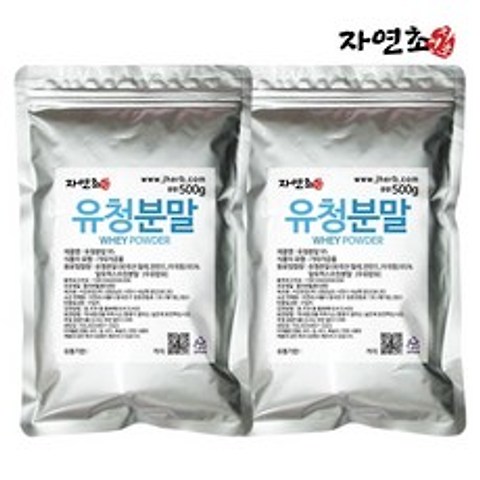 자연초 유청 분말 가루 500g, 2개