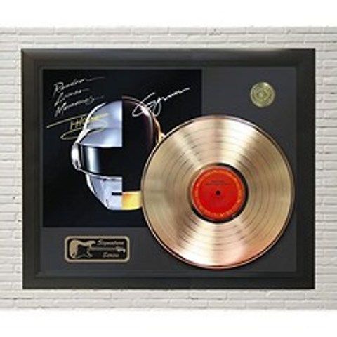 Daft Punk - Random Access Memory Framed Signature LP Record Display M4, 본상품