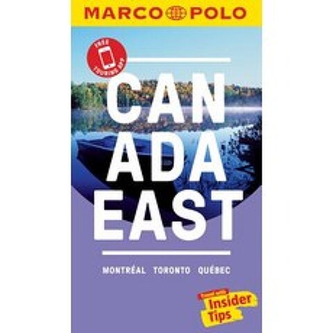 (영문도서) Canada East Marco Polo Pocket Travel Guide - With Pull Out Map Paperback, Marco Polo Travel Publishin..., English, 9783829757522