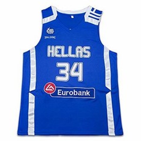 Giannis Greek Freak Royal Blue Basketball Greece Jersey Stitch/699214