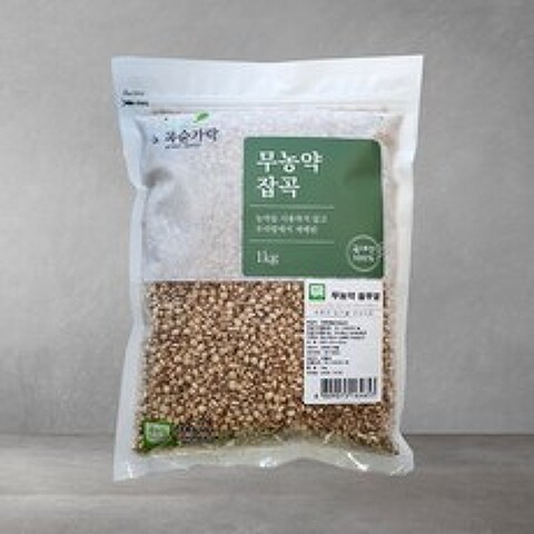 초록숟가락 무농약 율무쌀 1kg, 1포
