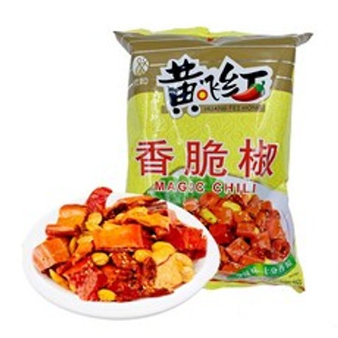 왕부정 중국식품-황비홍 향취죠 고추부각 고추튀김 452g