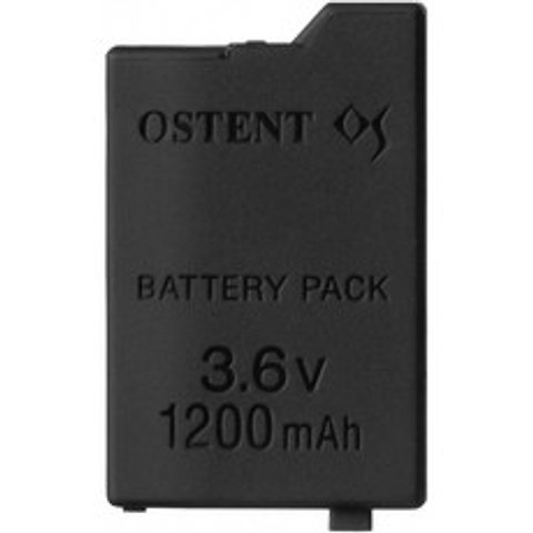 소니 PSP 2000/3000 PSP-S110 콘솔을 위한 OSENT 1200mAh 3.6V 리튬 이온 충전식 배터리 팩 교체:, 단일옵션