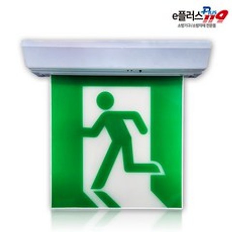 피난구 비상구 유도등 대형 단면 양면 천정형