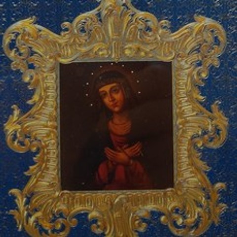 성모상 이콘 18세기 러시아 성모 마리아 성화