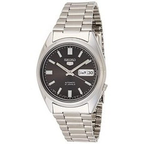 Seiko 5 Automatic Gents Stainless Steel Watch Black Dial - SNXS79J1 - (Made in Japan) by Seiko Watc