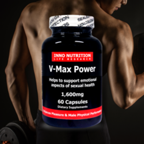 이노뉴트리션 V-Max Power 60캡슐 캐나다 정품 브이맥스 울트라, 1개